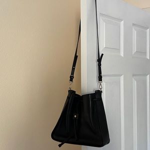 Black Massimo Dutti bucket back NWOT